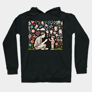 Bond of Generations: Heartfelt Father and Son Adventures Hoodie